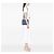 Dior Blue Medium Tela Ricamata Cannage Lady D Lite - vista 5