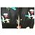 Pantalones de seda negros estampados Chanel Rosa Blanco Azul Dorado Verde - vista 12