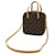 Borsa Louis Vuitton Monogram Spontini Marrone - vista 3