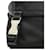 Borsa a tracolla Prada Nylon Leather Triangle Nero - vista 10