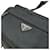 Borsa a tracolla Prada Nylon Leather Triangle Nero - vista 7