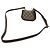 GUCCI Blondie Interlocking G GG Supreme Borsa a Spalla Beige Marrone - vista 3