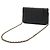 Borsa a tracolla Chanel Mademoiselle V-Stitch Chevron Nero - vista 3