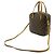 Borsa a mano e borsa a tracolla Louis Vuitton Monogram Spontini Marrone Bianco Monogramma - vista 3
