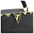 Borsa Louis Vuitton Capucines Mini Nero - vista 9