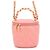 Vanity Borsa a tracolla Chanel in agnello con catena Rosa