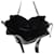 Sac cabas en cuir de veau noir Yves Saint Laurent  - vue 5