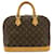 Borsa Louis Vuitton Monogram Alma Marrone - vista 2