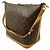Sac à bandoulière Louis Vuitton Monogram Amfar Three Vanity Marron - vue 3