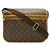 Borsa Louis Vuitton Monogram GM Bosphore Marrone - vista 2