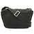Borsa a Spalla Bottega Veneta Intrecciato Webbing Nero