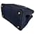 Borsa tote a tracolla Canapa Prada Blu navy - vista 7
