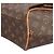 Borsa a tracolla Louis Vuitton Ellipse Shopping Monogram Marrone - vista 8