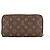 Zippy Portafoglio lungo Louis Vuitton Monogram Marrone - vista 2