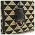 Prada Symbol Stickerei Stoff Tragetasche Schwarz Beige - Ansicht 10