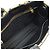 Prada Symbol Stickerei Stoff Tragetasche Schwarz Beige - Ansicht 8