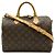 Borsa Louis Vuitton Monogram Speedy Bandoulière 30 Marrone