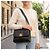Borsa a tracolla Chanel Mademoiselle in pelle nera Nero - Ansicht 2