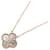 Van Cleef & Arpels Vintage Alhambra Necklace Brown Golden  - view 1