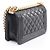 Borsa a Spalla Chanel Boy Small Nero - vista 2