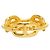 Hermès Hermes Chaine d'Ancre Lugate Legato Schalring Golden - Ansicht 2
