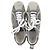 Sneakers con lacci Totême in scamosciato grigio - vista 3