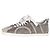 Sneakers con lacci Totême in scamosciato grigio - vista 4