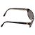 Gafas de sol Louis Vuitton Z0022W de montura rectangular en acetato marrón Impresión de pitón - vista 3