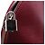 Borsa Alma MM Louis Vuitton in pelle Epi bordeaux Rosso Bordò - vista 9