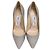 Décolleté Romy di Jimmy Choo in glitter argento Metallico - vista 5
