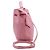 Borsa a secchiello con coulisse Mansur Gavriel Confetti in pelle rosa Marrone - vista 5