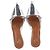 Autre Marque Mules Joella di Malone Souliers in vernice argento e PVC Metallico - vista 3