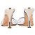 Autre Marque Mules Joella di Malone Souliers in vernice argento e PVC Metallico - vista 5