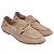 Mocassini Tod's Double T in scamosciato beige - vista 3