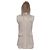 Chaleco largo con capucha Brunello Cucinelli en beige Poliéster
