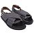 Sandali slingback Marni in lana grigia Grigio - vista 3