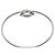 Elsa Peretti Bracciale rigido Tiffany & Co Sevillana 'O' in metallo argentato Argento Metallico