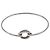 Elsa Peretti Bracciale rigido Tiffany & Co Sevillana 'O' in metallo argentato Argento Metallico - vista 4