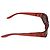 Gafas de sol Gucci GG2566/S Interlocking G en acetato rojo Roja - vista 3
