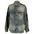 Balenciaga Y2K Oversized Jacket in Light Blue Denim