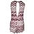 Mono sin mangas con estampado Missoni en viscosa rosa - vista 3