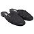 Mules con purpurina en cuero negro Miu Miu - vista 3