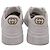 Sneakers basse Gucci GG in pelle bianca goffrata Bianco - vista 4