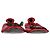 Ballerine Lanvin con spilla in raso rosso - vista 2
