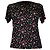 T-shirt Saint Laurent con stampa a stelle in cotone multicolore