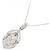 Autre Marque Collana in oro bianco e diamanti Au750 Argento - vista 4