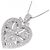 Autre Marque Collana in oro bianco Au750 e diamanti Argento - vista 3