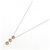 Autre Marque Au750/Au585 Pink Gold Diamond Necklace - view 2