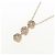 Autre Marque Au750/Au585 Pink Gold Diamond Necklace - view 3