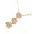 Autre Marque Au750/Au585 Pink Gold Diamond Necklace - view 4